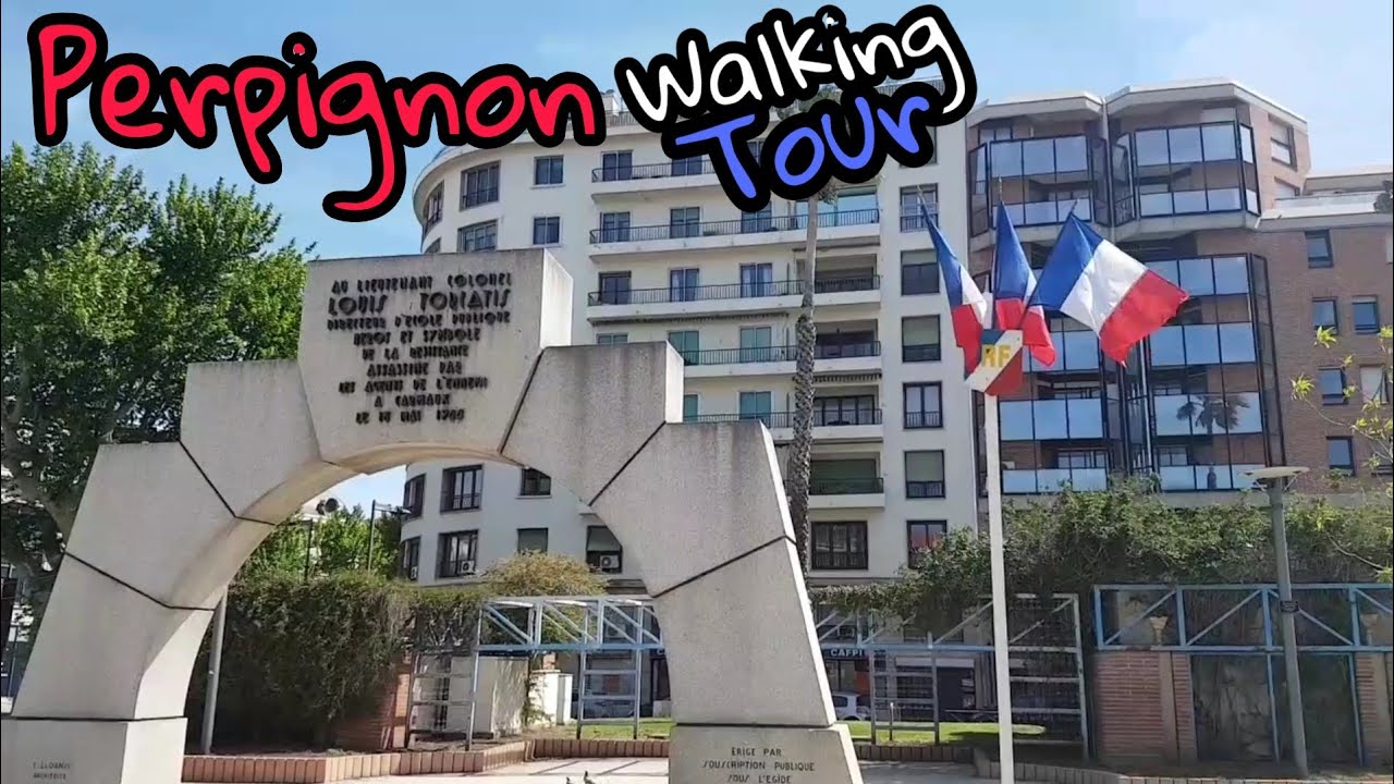 Perpignon | France | Walking Tour | 🇫🇷 | ▪HD▪