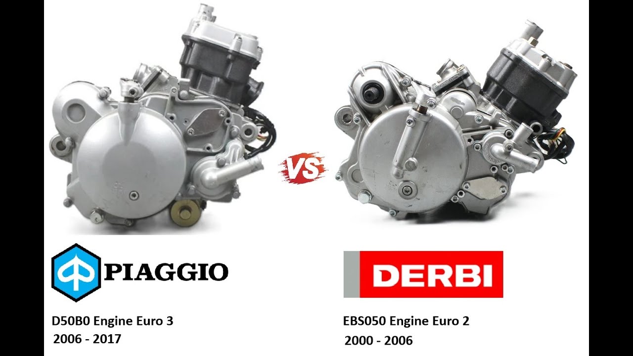 DERBI Tutorial: EBS050 vs D50B0 differences