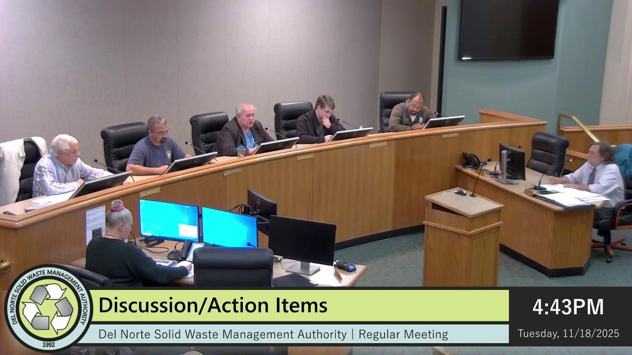 Del Norte Solid Waste Management Authority 11-18-2025