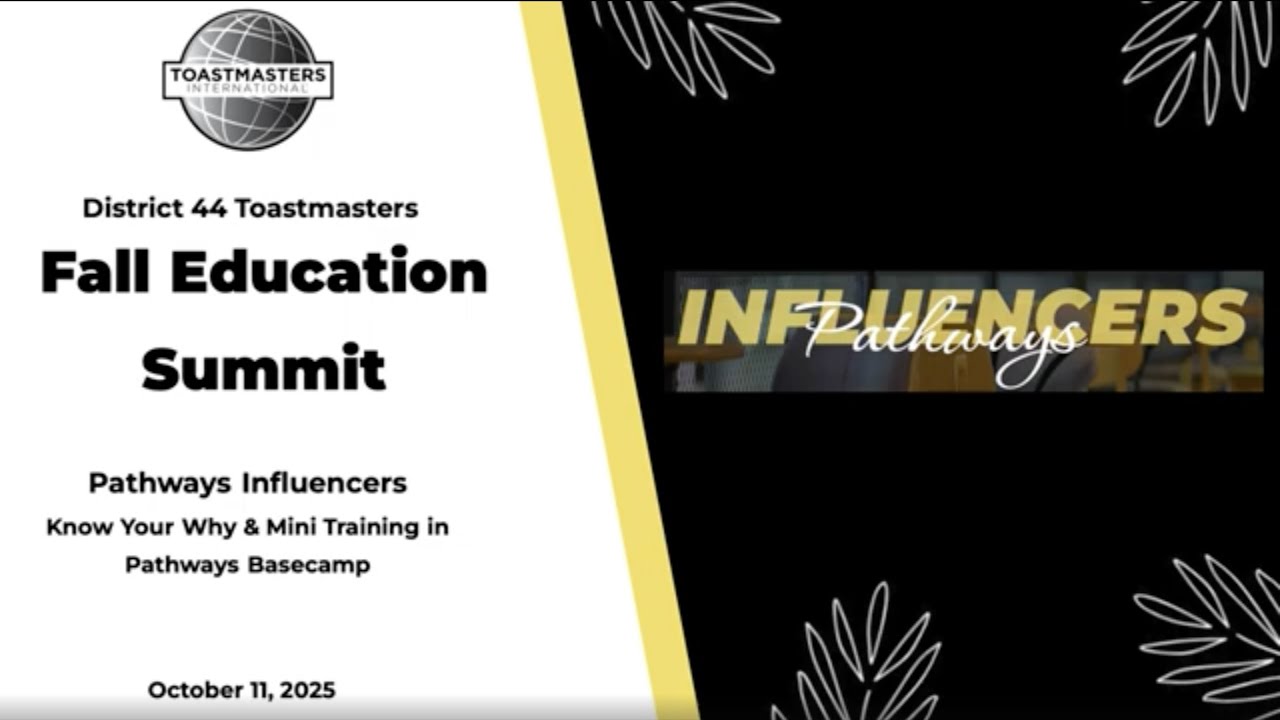 Fall Education Summit 2025  Pathways Influencers & Pathways Mini Training