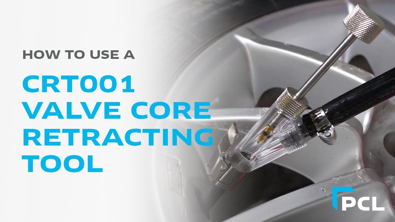 PCL CRT Valve Core Retracting Tool Demonstration [How to use]