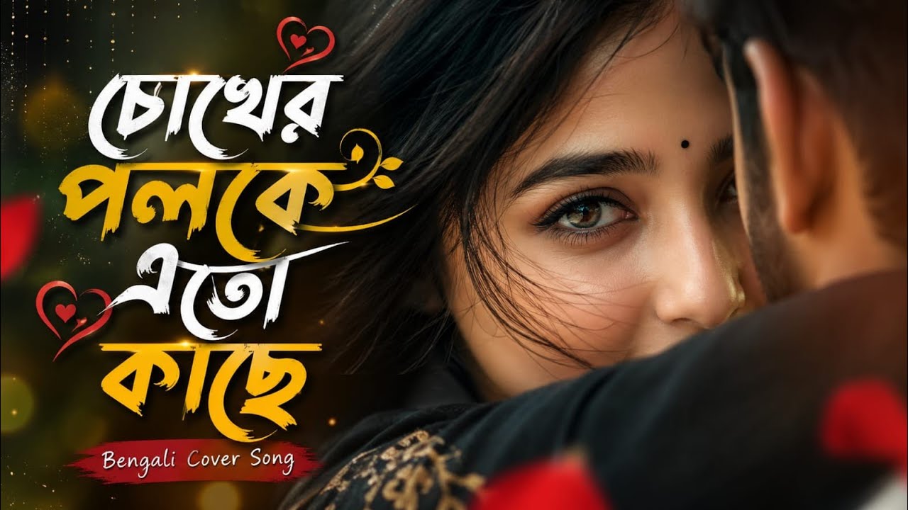 Chokher poloke Ato Kache | চোখের পলকে এত কাছে | Bengali Cover Song | Relaxing Lo-fi # Song #Bonggaan