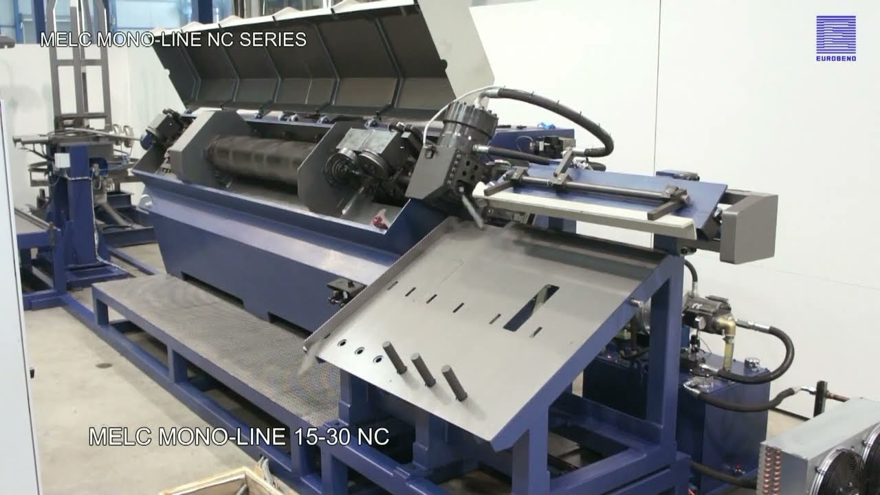 Wire Straightening and Cutting Machine | MELC MONO 15-30 NC BOLT CUT