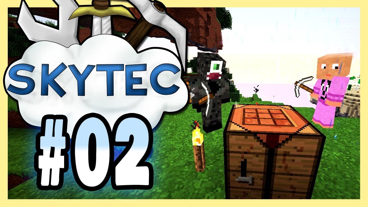 SKYTEC #02 - Hilfe von ZinusHD (Minecraft)