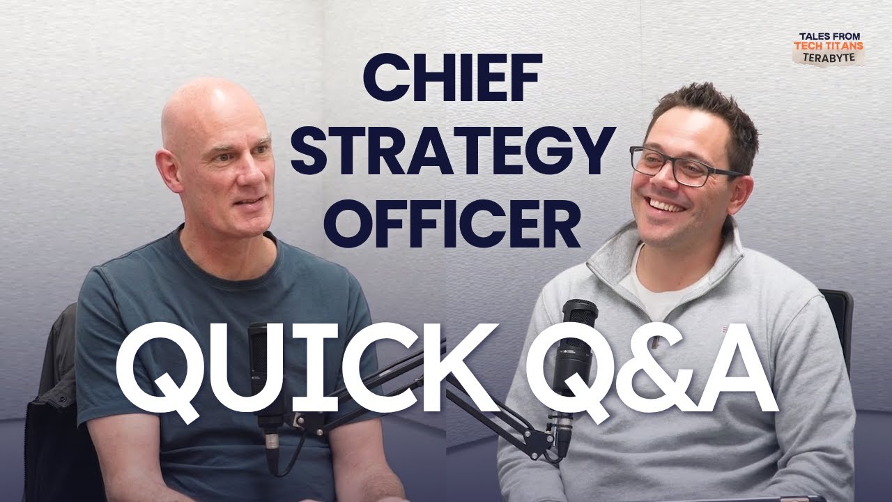 Career Regrets and 3 Morning Rituals | with Matthew Perry - Chief Strategy Officer (CSO)
