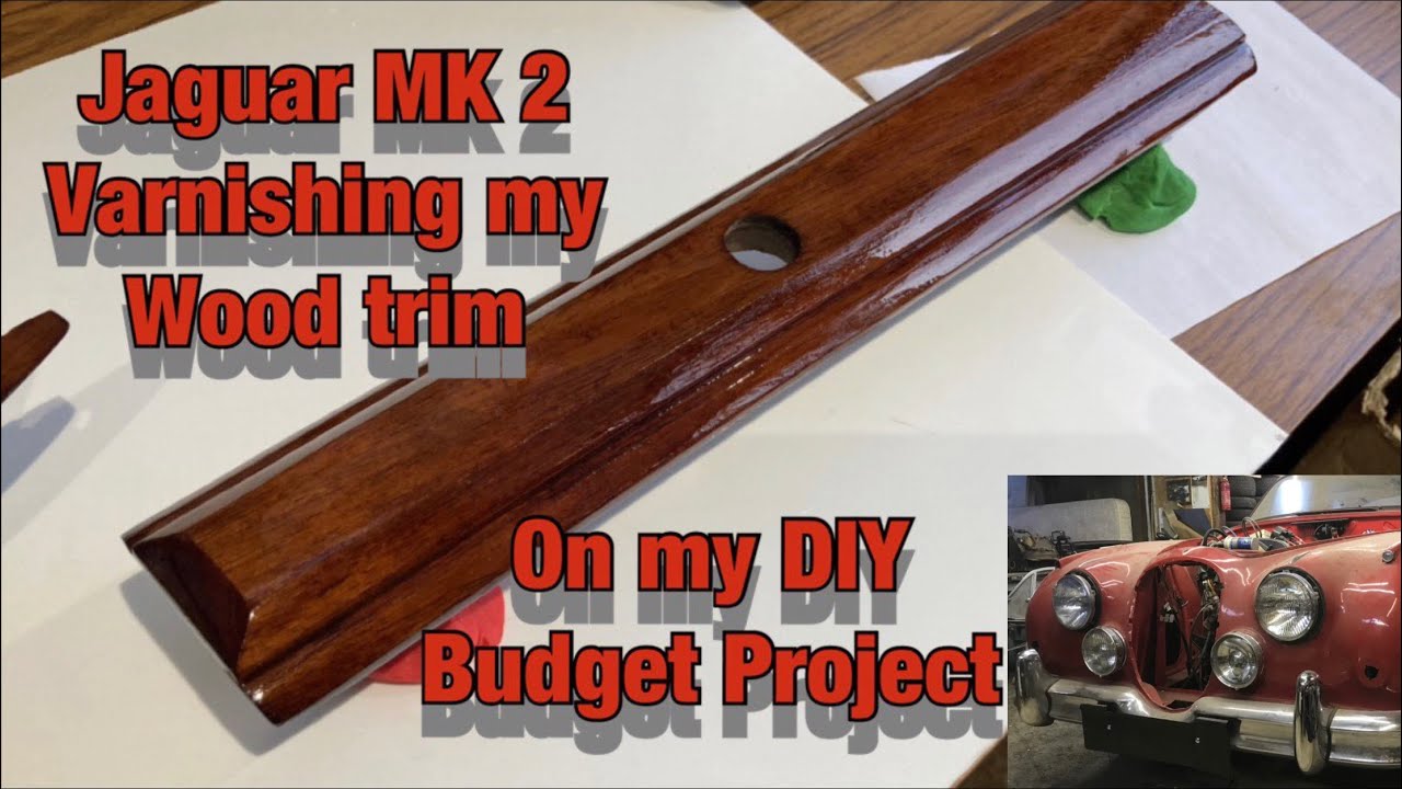 Jaguar MK 2 Wood Varnishing