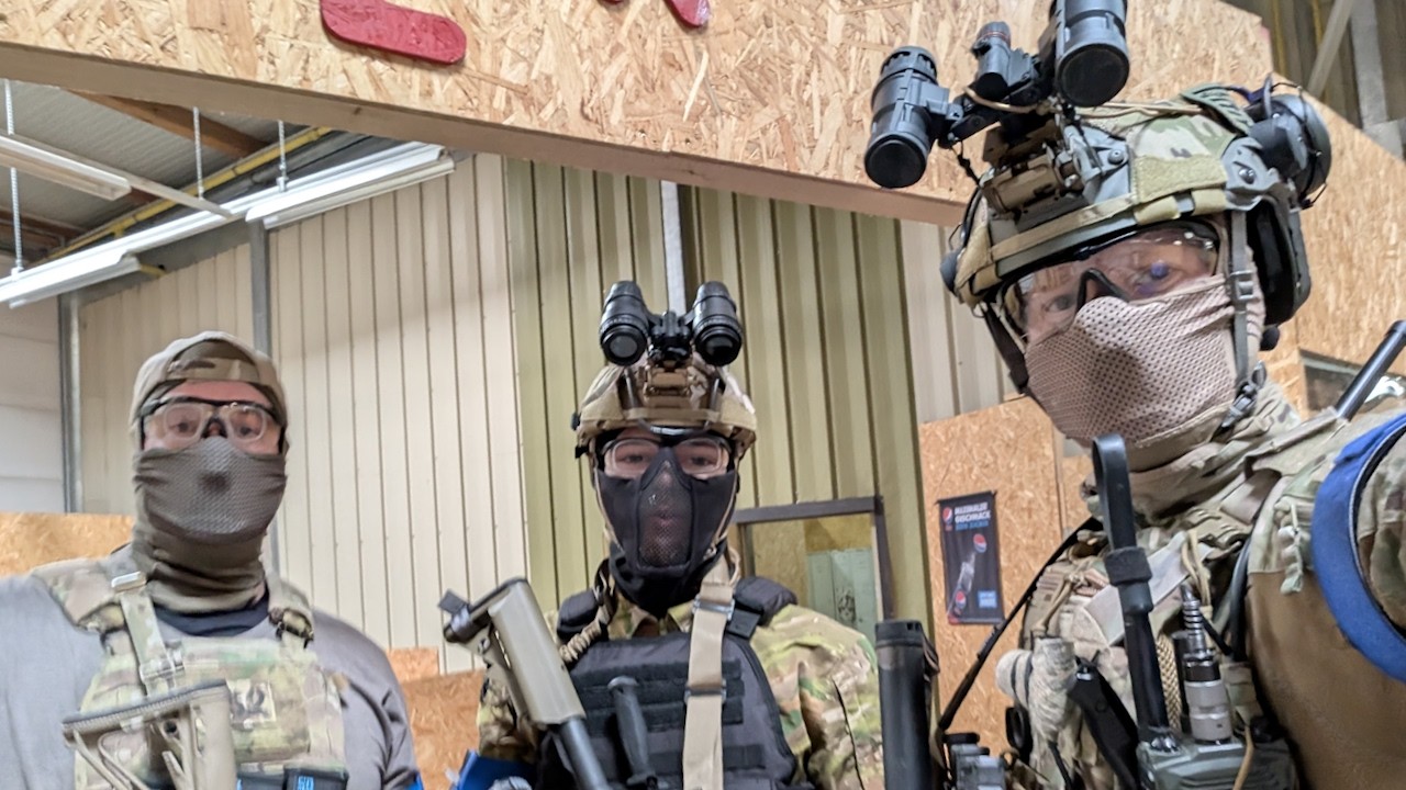 Saber Group Airsoft vs. Betty. Black Betty.