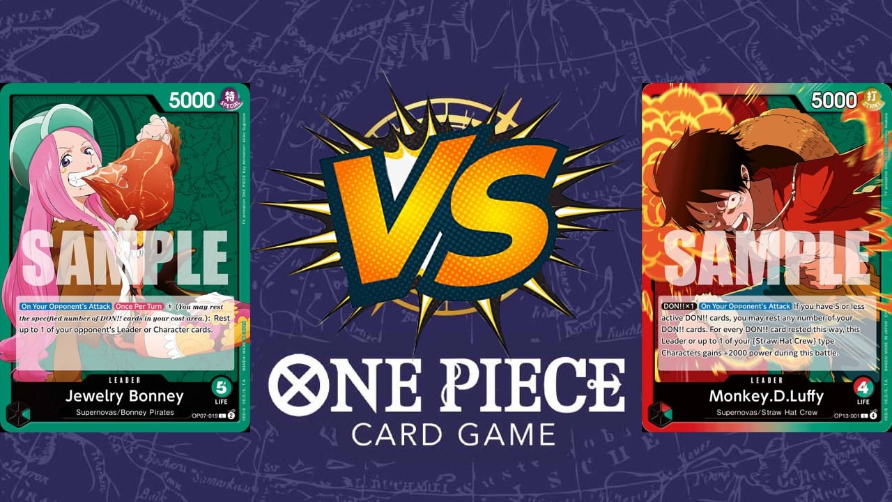 One Piece TCG Round 2 Bonney vs RG Luffy