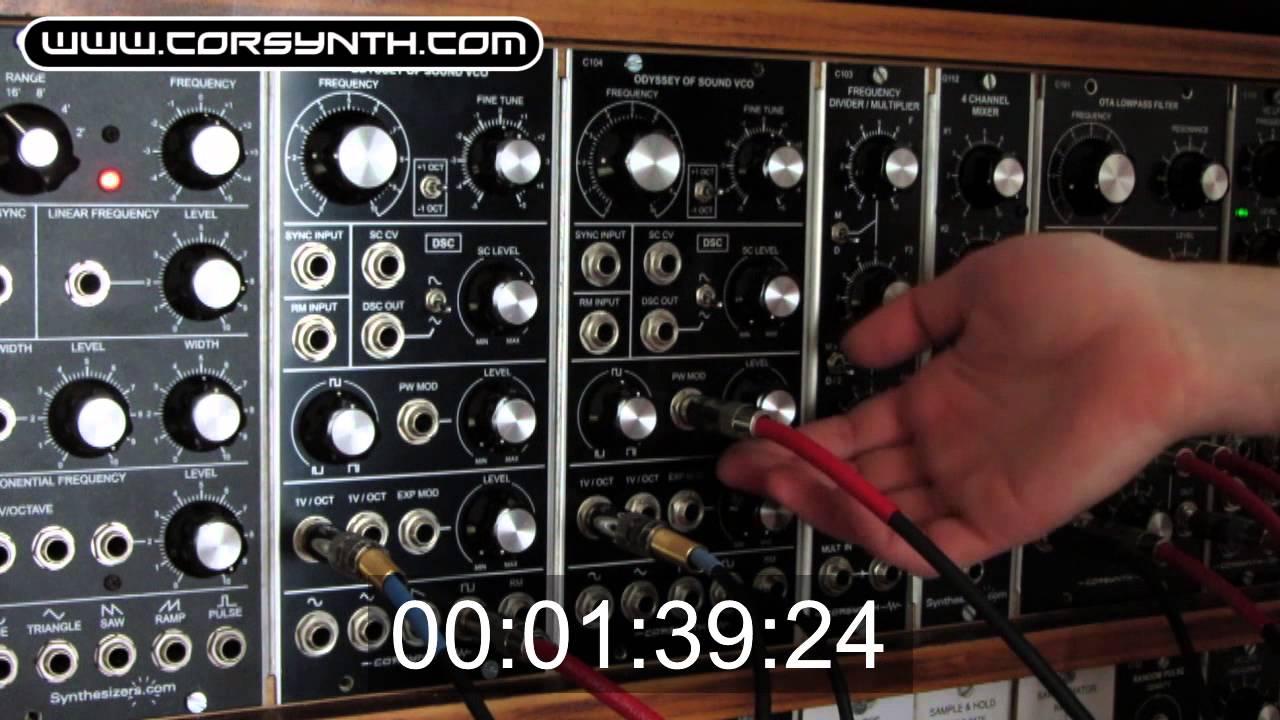 Corsynth C104 Odyssey of Sound VCO -  Demo