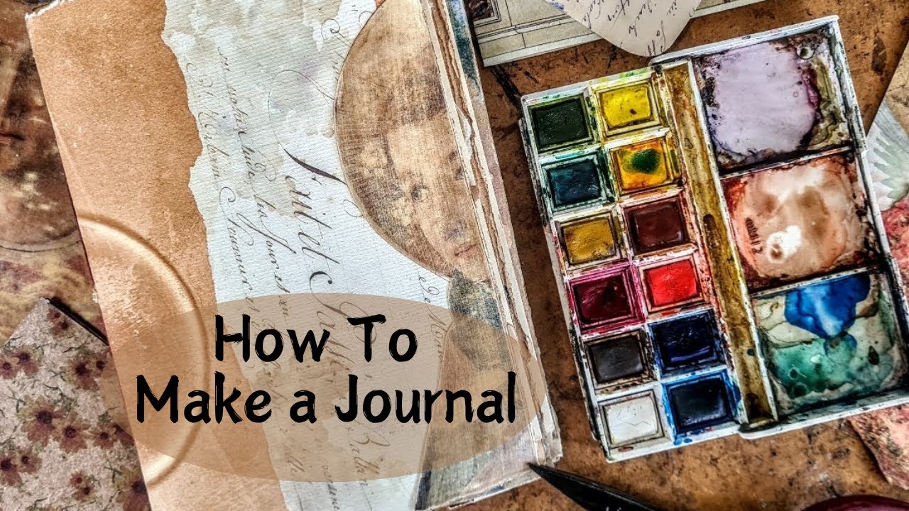 How to Make a (Messy) Journal Plus Free Printable Scans