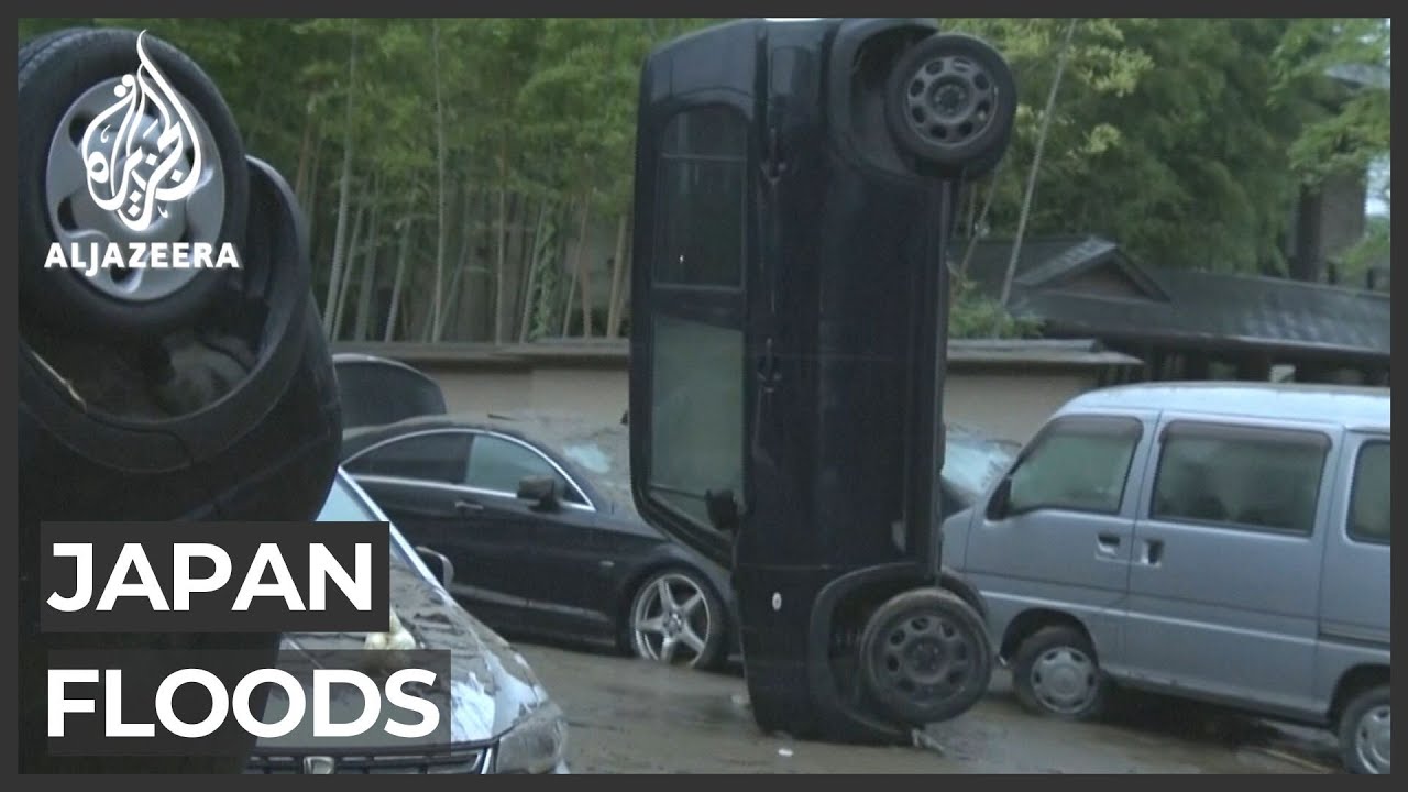 Deadly floods, landslides wreak havoc in southern Japan