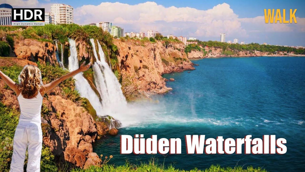 DUDEN WATERFALLS ARE A FAMOUS NATURAL LANDMARK OF TURKEY