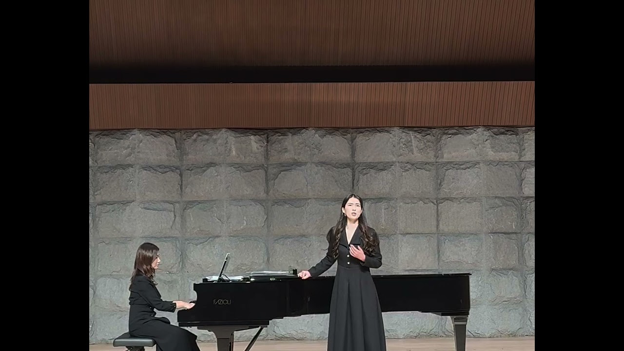 Les chemins de l'amour-F.Poulenc 서울대학교  3학년 sop. Annarita Jang 장안나리따 