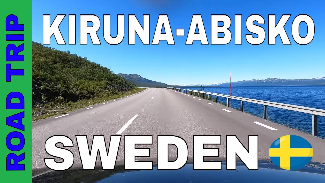 🇸🇪 ROAD TRIP 4K Kiruna - Abisko E10 Sweden dash cam
