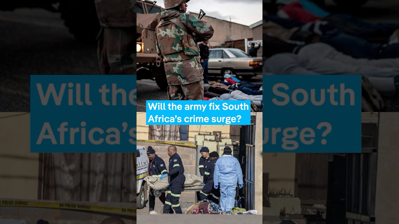 Can South Africa defeat organized crime by deploying soldiers?