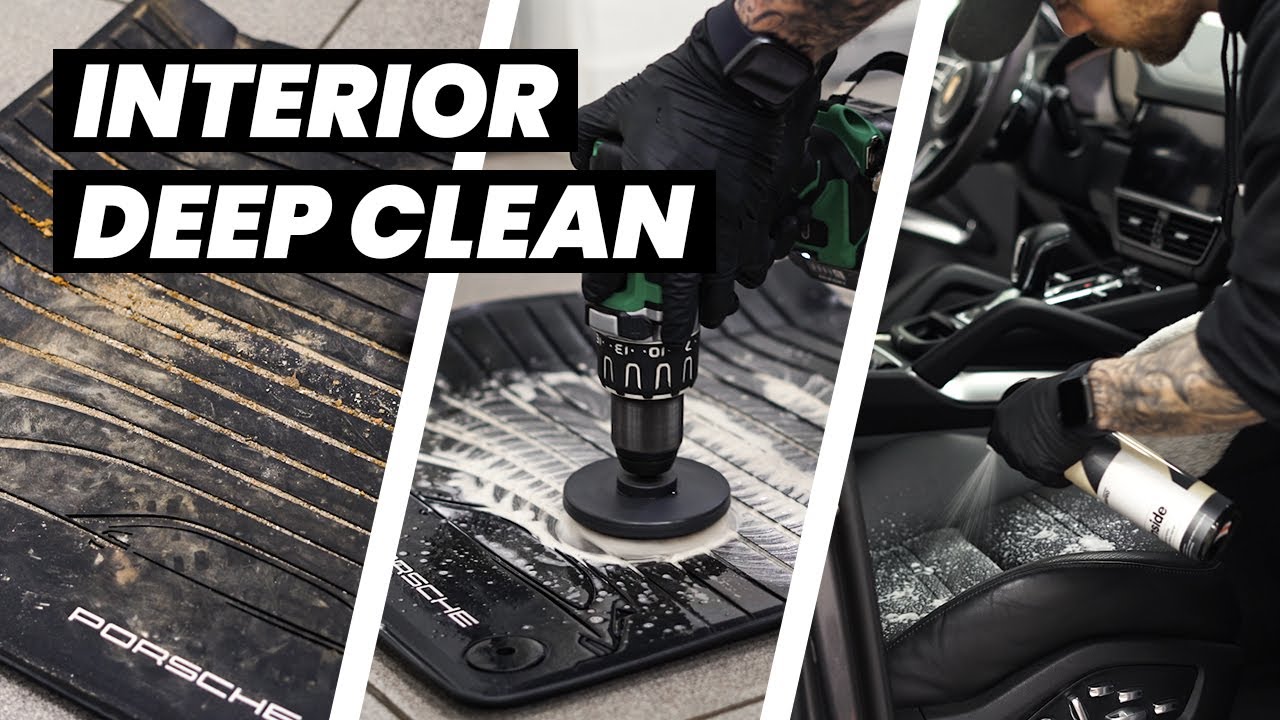 Interior Deep Clean Porsche Cayenne Turbo S - Auto Detailing