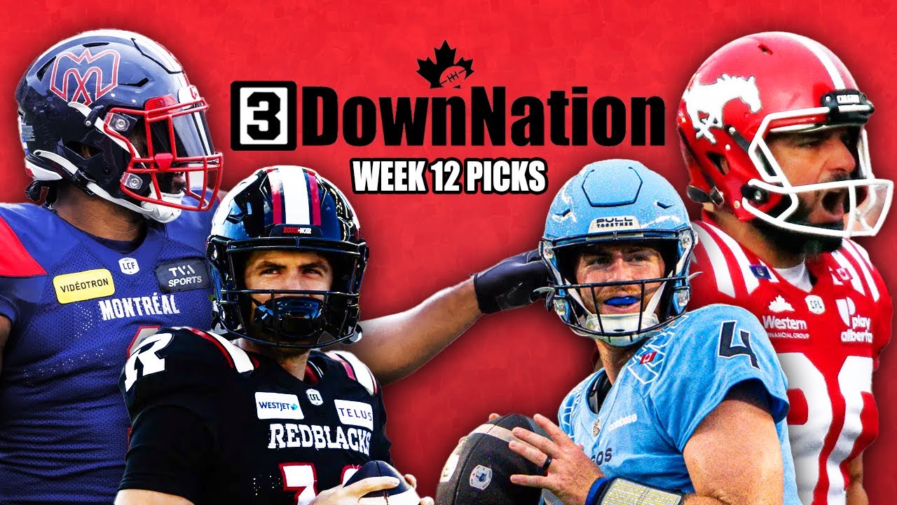 CFL Picks and Predictions (Week 12)