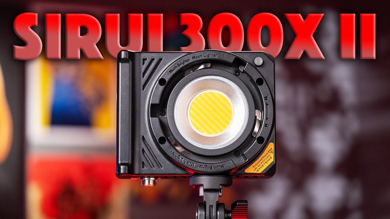 Компактные 300вт света! Sirui 300X II