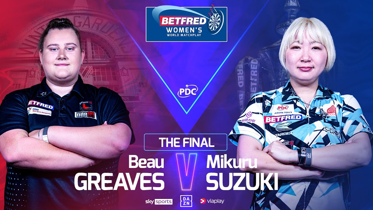 PDC Women's World Matchplay 2023 Final Beau Greaves v Mikuru Suzuki 2023 07 23 HUN