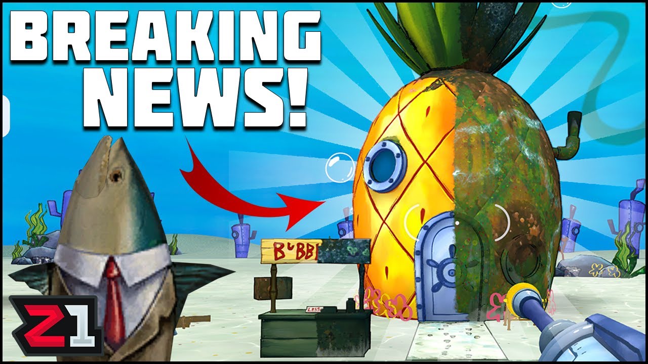 POWER WASHING BIKINI BOTTOM ! Power Wash Sim Spongebob DLC