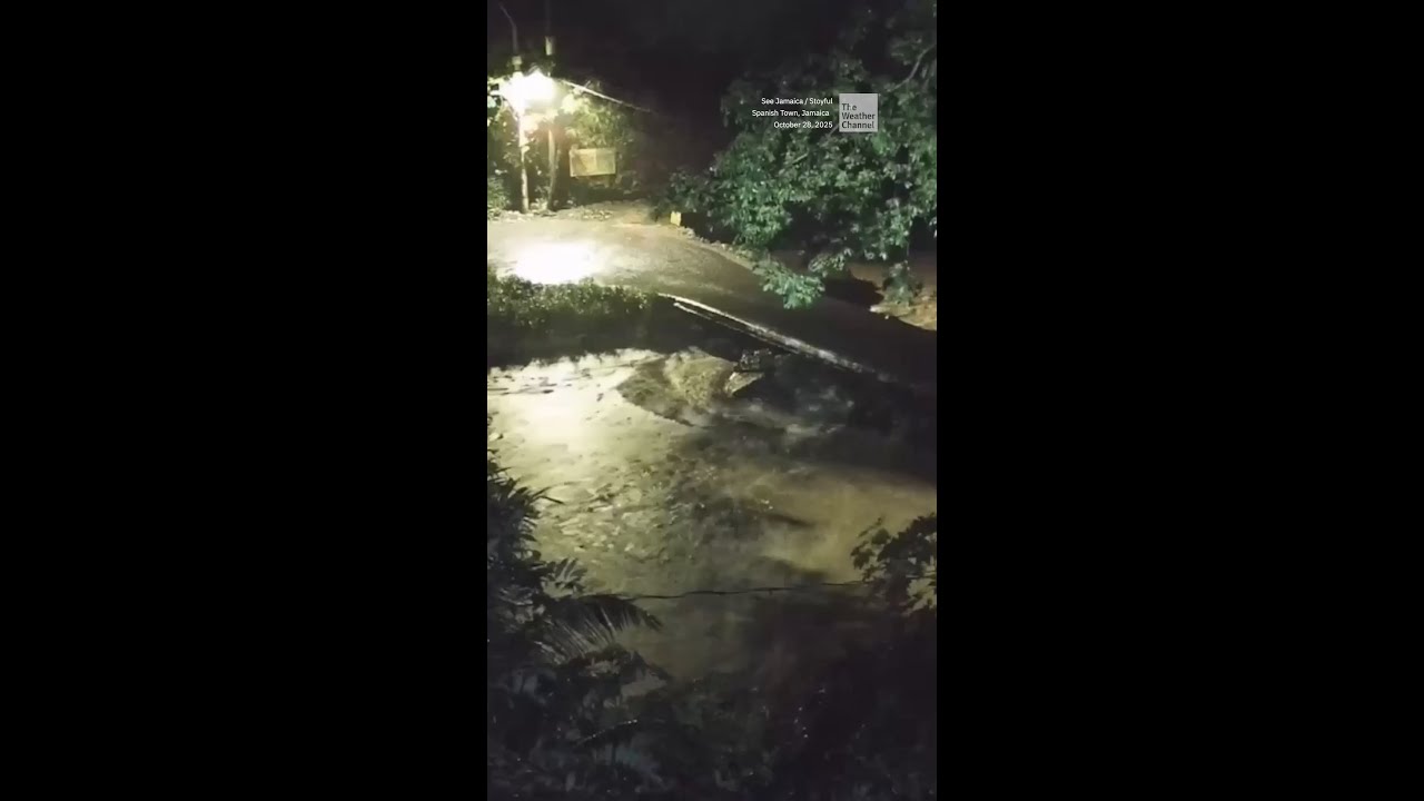 Jamaica's Flat Bridge Consumed By Hurricane Melissa