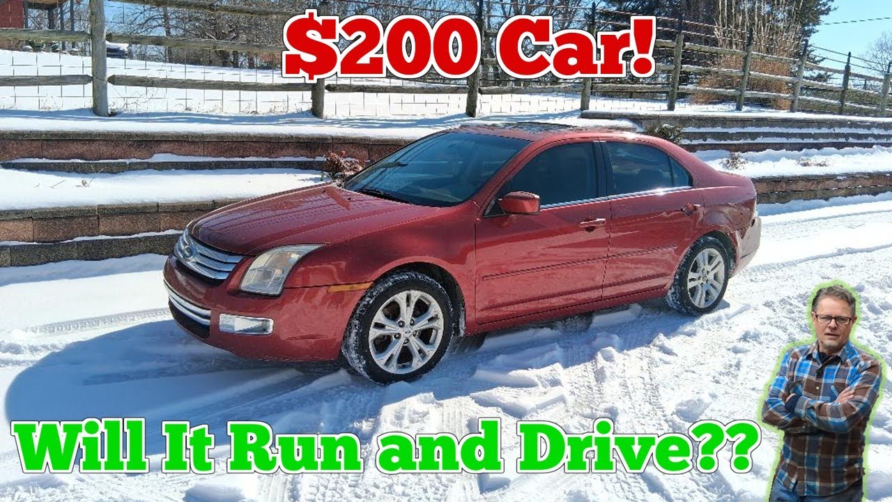 I Bought A $200 Ford Fusion, Will It Run and Drive?