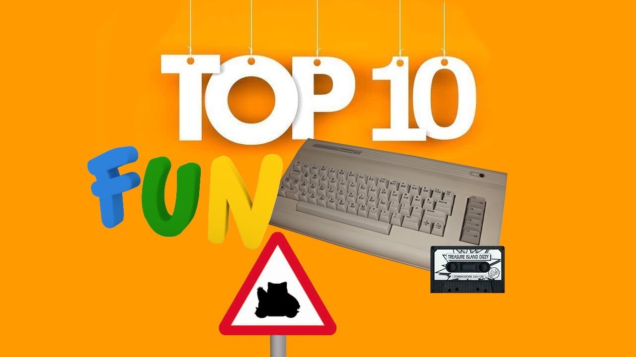 Top 10 Most Fun C64 Games