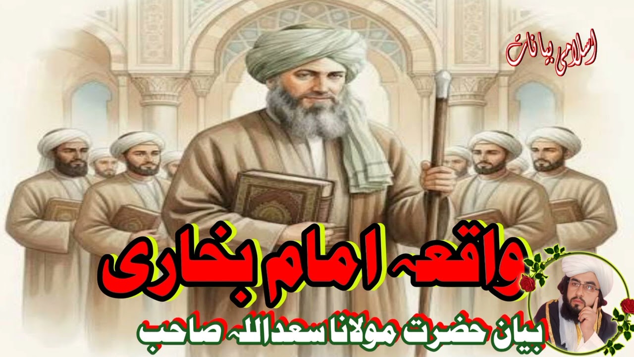 دامام بخاری رح لمونز!!! بیان حضرت مولانا مفتی سعداللہ صاحب