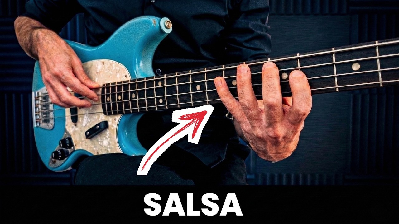 VOUS ADOREREZ JOUER cette SALSA 🎸 Cours de Basse