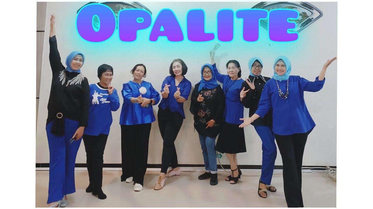 OPALITE Line Dance || Choreographer David Ang (MY) || Demo By KLD Pasmanbaya 1-9