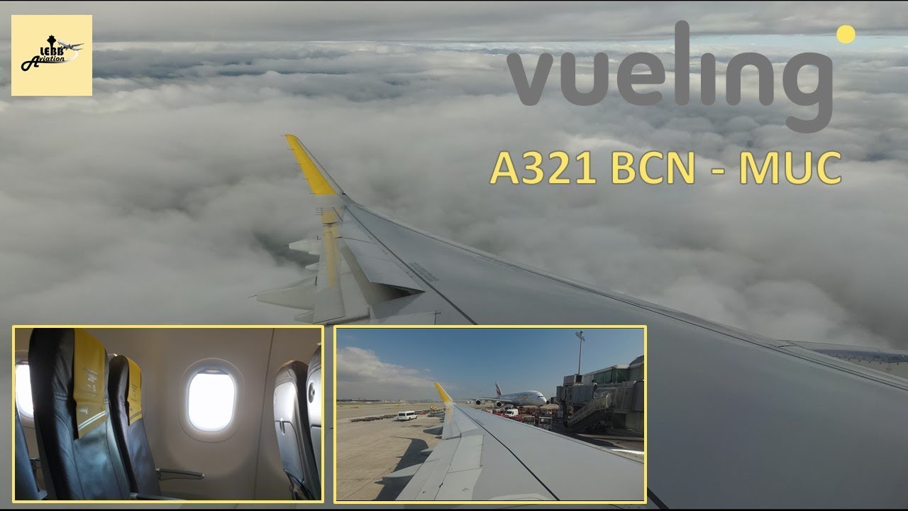 Flight Review: Vueling A321 Barcelona to M&uuml;nich