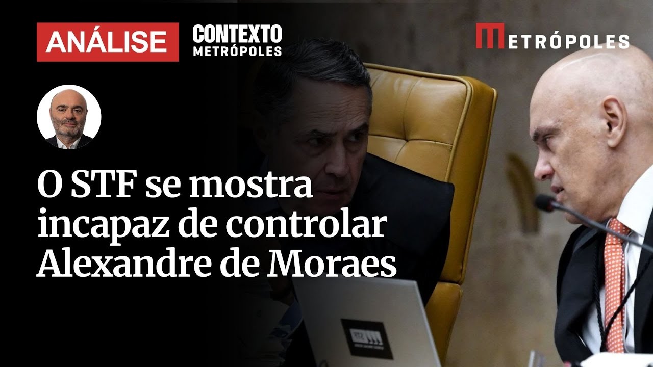 O STF se mostra incapaz de controlar Alexandre de Moraes, afirma Mario Sabino