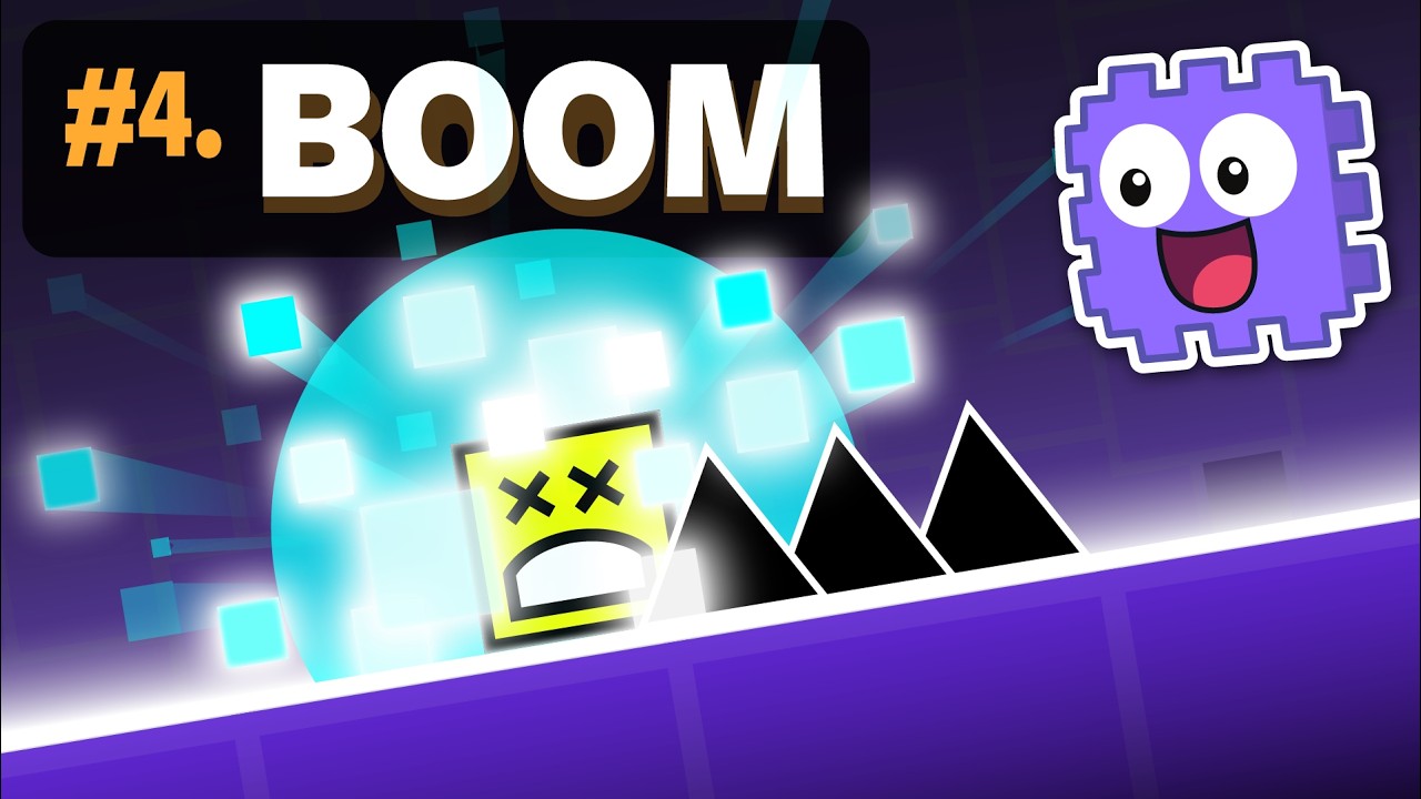 Создавайте грандиозные взрывы! 💥 Geometry Dash в Scratch #4