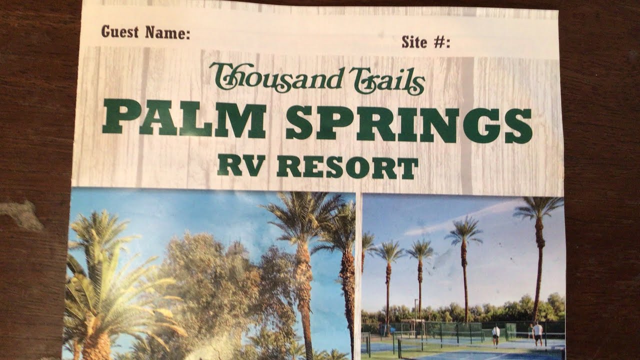 Thousand Trails Palm Springs RV Park in Palm Desert, California (rv park preview)