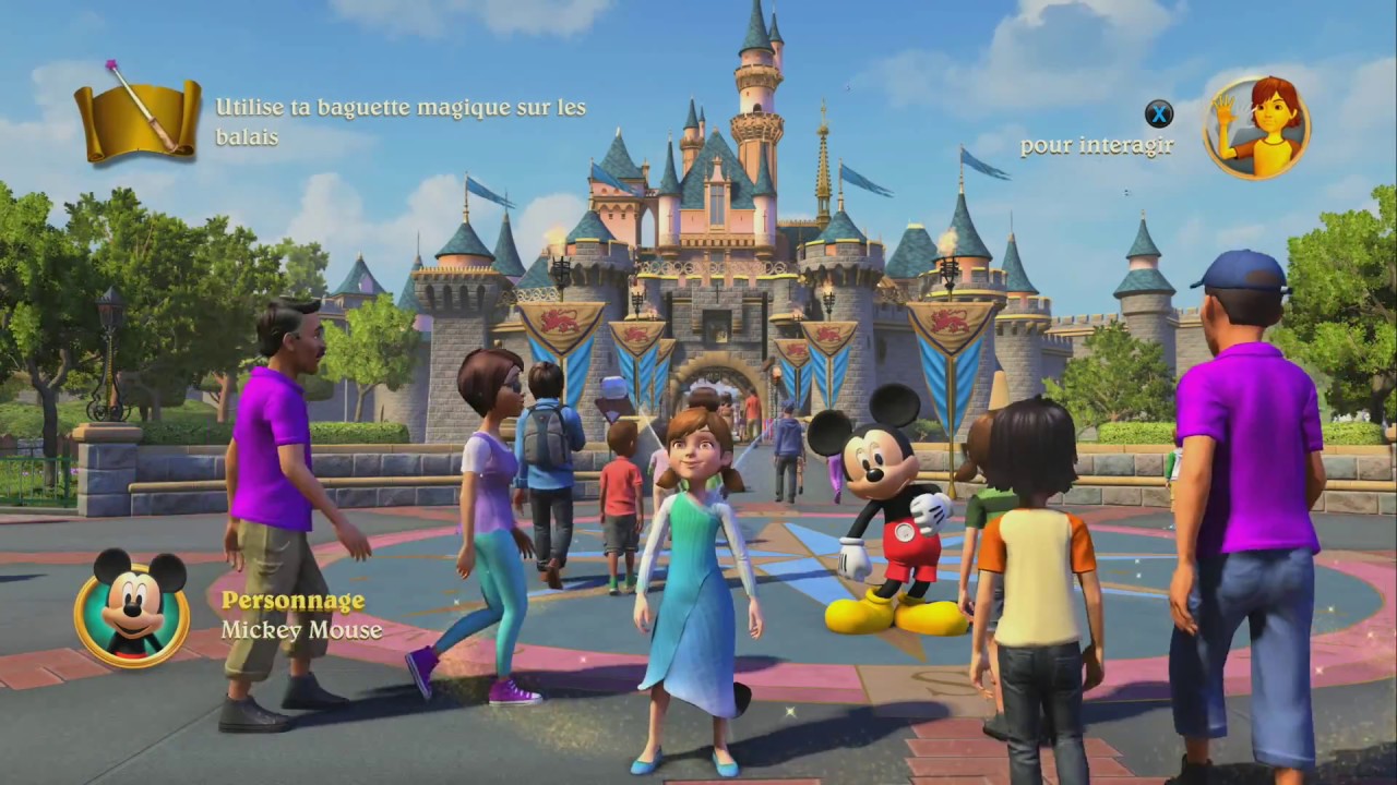 Disneyland Adventures Xbox One X Test Video Review FR HD (N-Gamz)