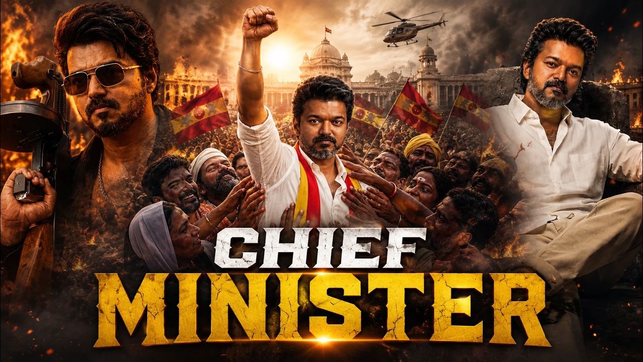 Chief Minister (2026) Hindi Dubbed Full Movie | Thalapathy Vijay | New South Indian Movies
