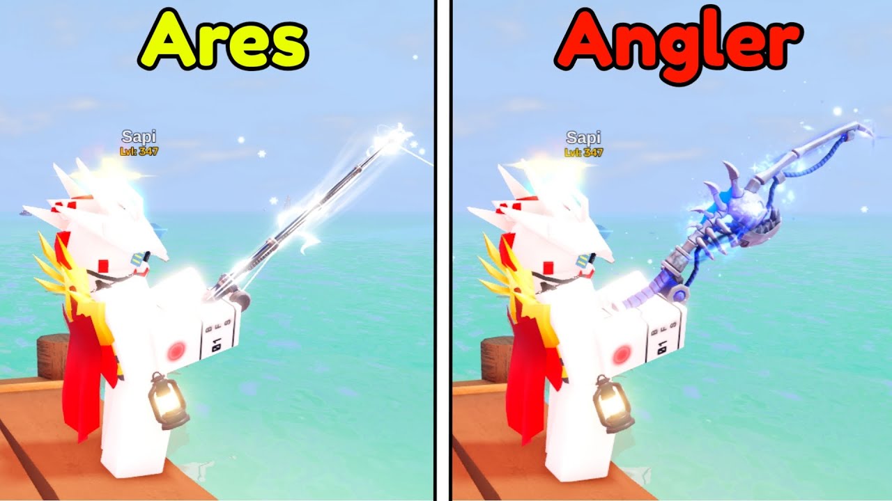 ARES VS ANGLER ROD! JANGAN SAMPAI SALAH BELI DI FISH IT ROBLOX