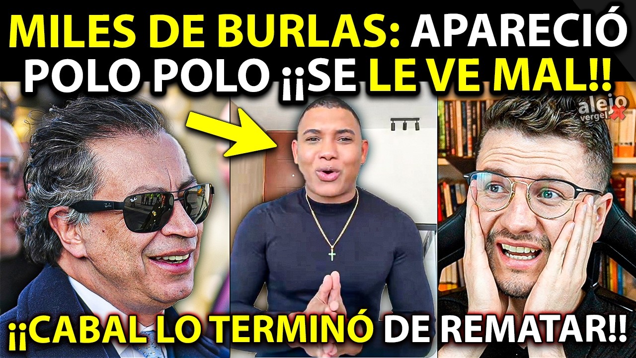 REAPARECIÓ POLO POLO: MUY MAL. Cabal Lo Remató por AVARICIOSO. Benavides repartió Guantazos Uribismo