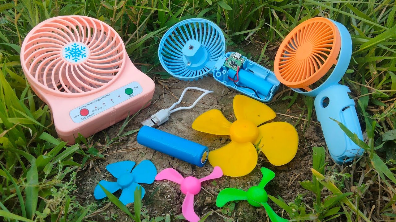 How To Repair Mini Portable Rechargeable Fan  | @PresentToy1