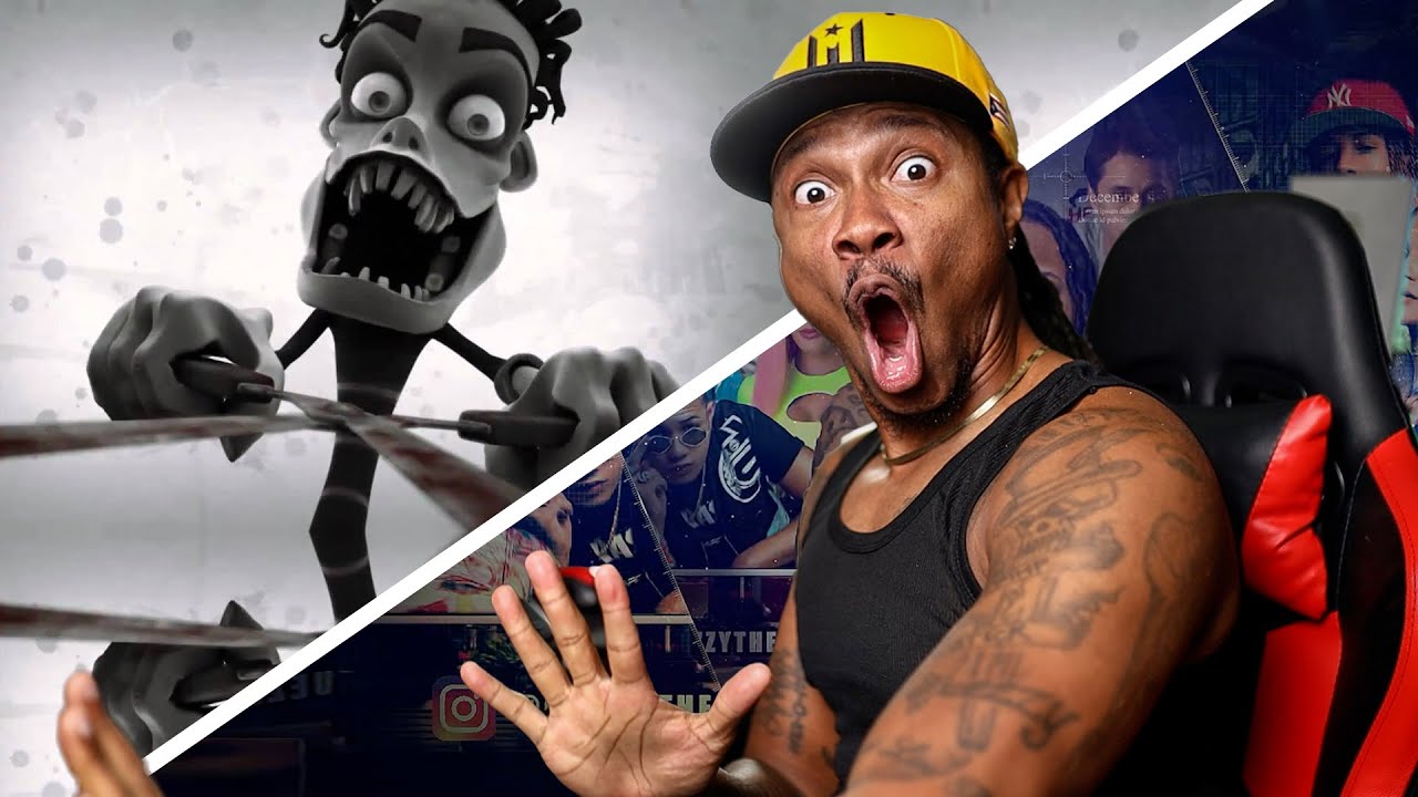 Calle 13 - John El Esquizofrénico (Quezzy The CEO - El Afroamericano Reaccionando)