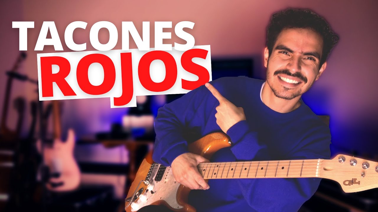 Así toco TACONES ROJOS de SEBASTÍAN YATRA