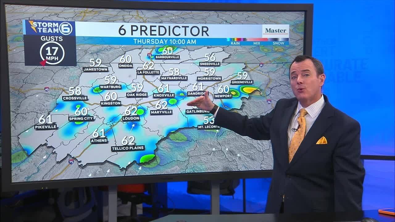 A few more days of the spring-like temperatures