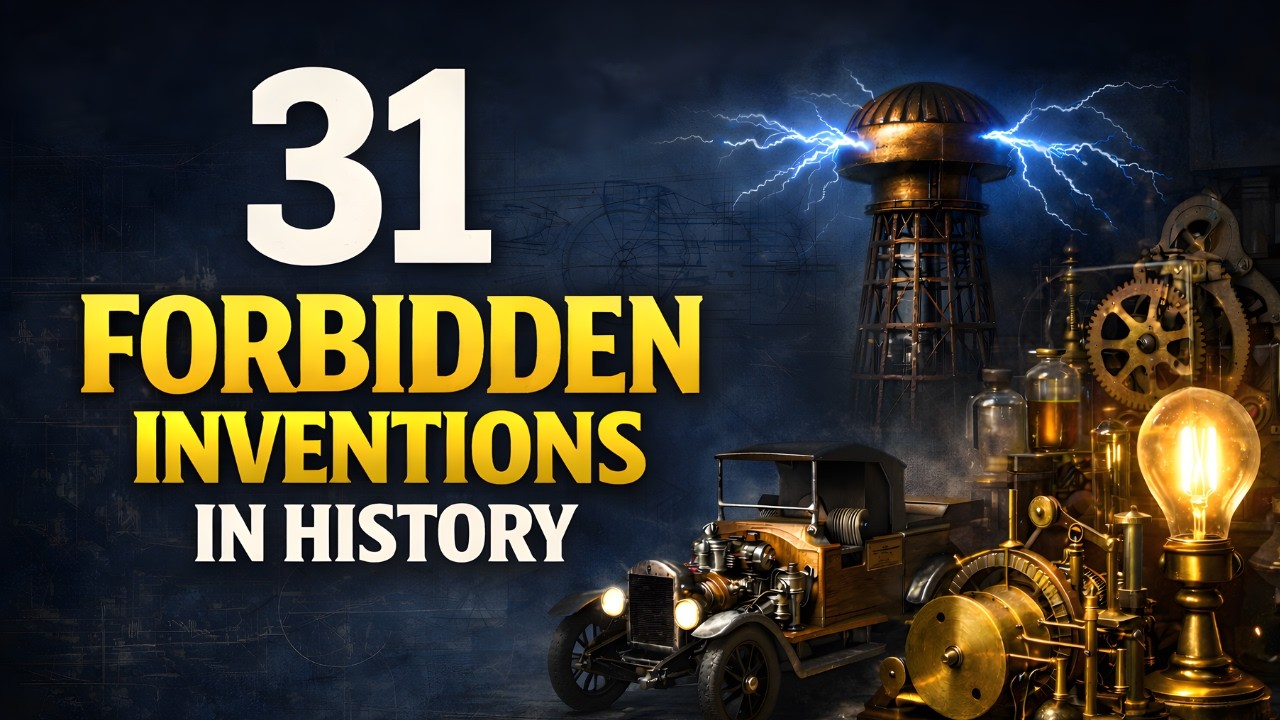 31 Forbidden Inventions History Buried on Purpose