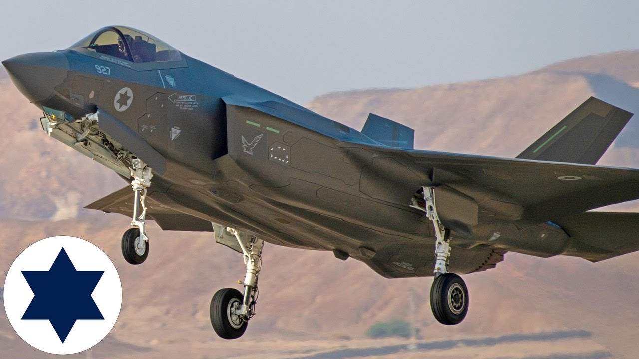 Izraelskie Siły Powietrzne. Potężne myśliwce F-35I Adir wyruszają na misje bojowe.