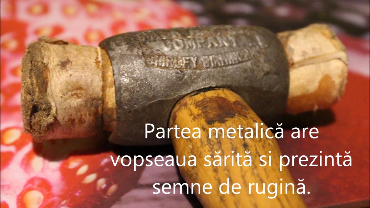Restaurare ciocan vechi marca Thor