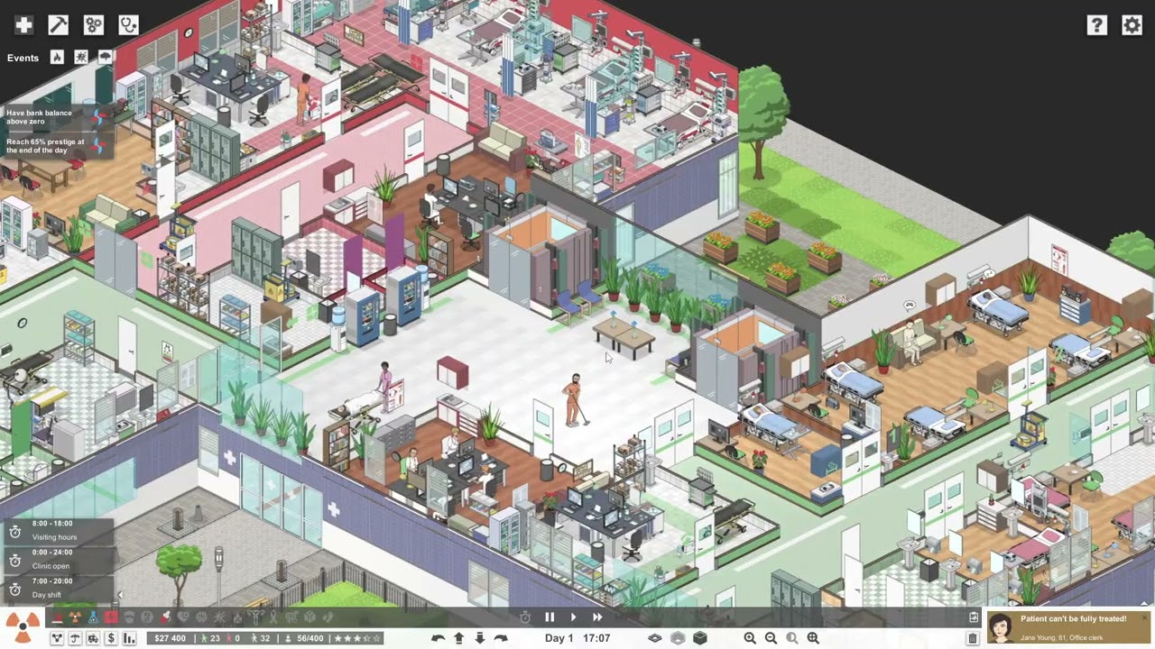Project Hospital Gameplay | Campaign 1 (No Commentary)