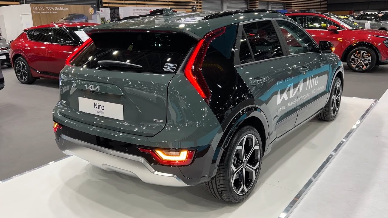 Новый Kia NIRO 2023 - первый ПОЛНЫЙ ОБЗОР (экстерьер, салон, багажник, ЦЕНА) Гибрид