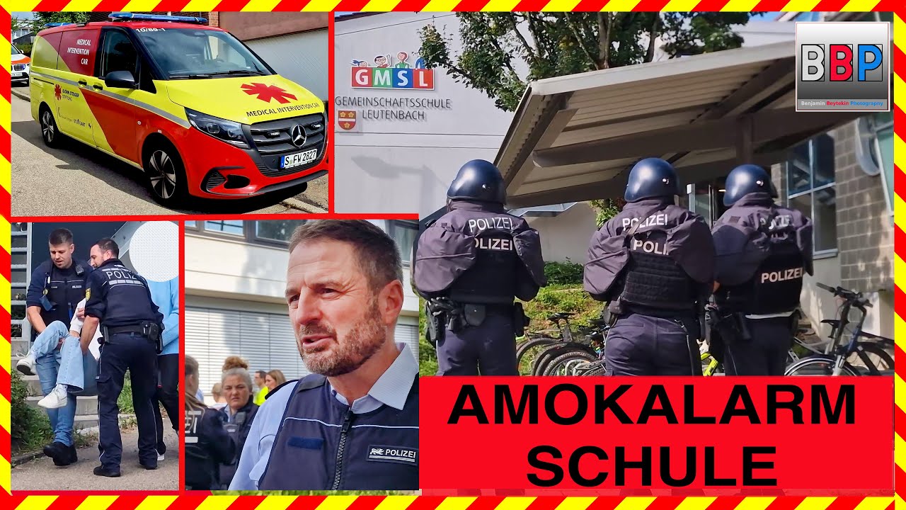‼️ Amokalarm Gemeinschaftsschule Leutenbach, 29.09.2025.