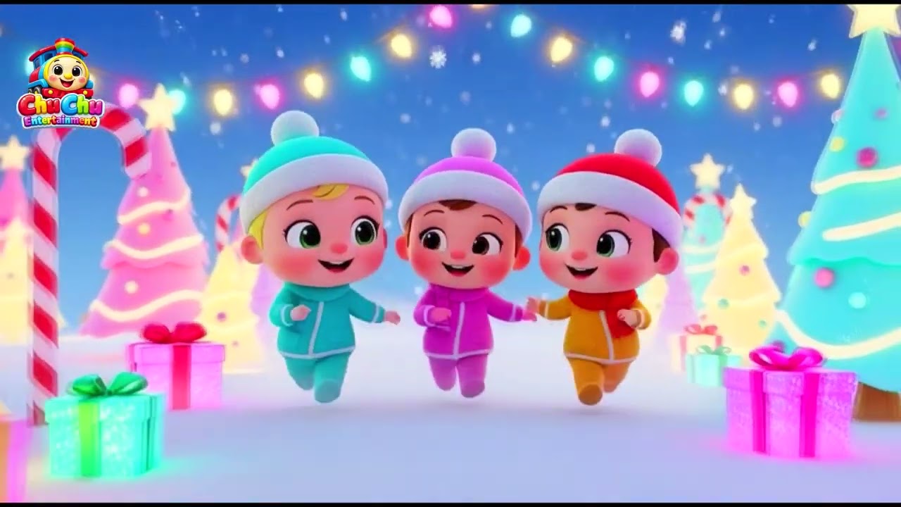 Jingle Bells 2 🔔 | Christmas Song for Kids | Cute Baby Cartoon
