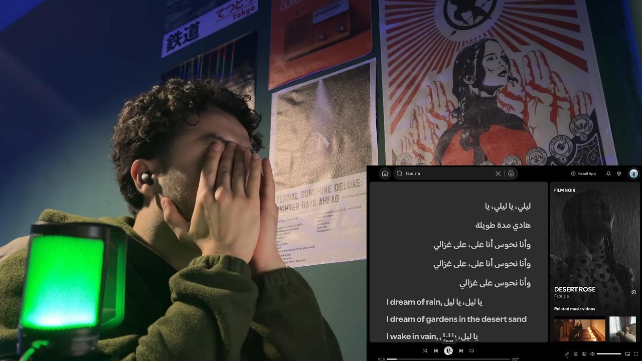 first reaction to album FILM NOIR by FAOUZIA